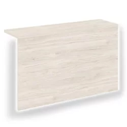 Накладка с подсветкой прямая высокая для О.R-F.MP.V-158 ONIX О.R-NP.V-158.1.S Денвер Светлый