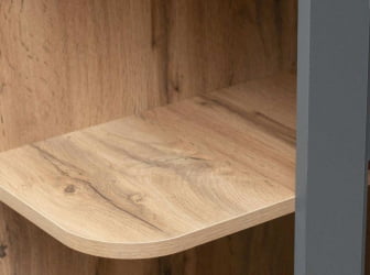 Стеллаж торцевой (лев/прав) Монако 402.15