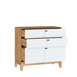 Комод Бари ЛД 698.130.000 Дуб Золотой Белый