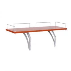 Полка задняя к столам Polka_z 1/600 (Polka_z 7/600) Яблоня Серый