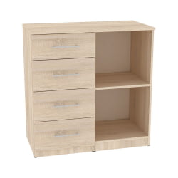 Комод Калисто(K18)923х902х468ручкарейлинг160мм(ДСС-Белый)