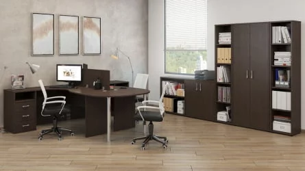 Двери высокие TRD29654301 Темный дуб