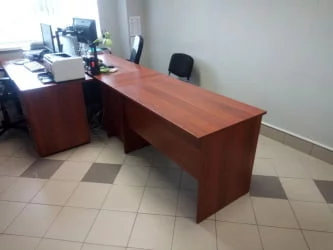 Стол для персонала Р.С-12 Орех Гепланкт