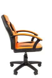 Геймерское кресло CHAIRMAN KIDS 110 Черный-оранжевый