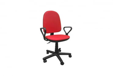 Стул компьютерный Престиж-(Красный)