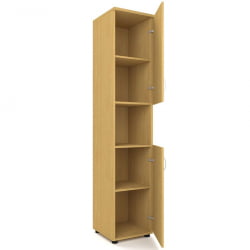 Шкаф для документов узкий Р.П-4 Дуб Сонома светлый