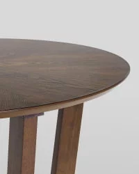 Стол из массива дерева KAY 110x110 Орех