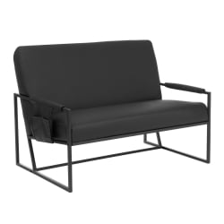 Диван Charli LUX Д/Чарли Люкс экокожа , Sharp Черный