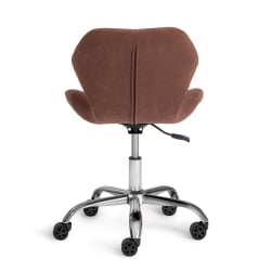 Компьютерное кресло SELFI флок , коричневый, 6