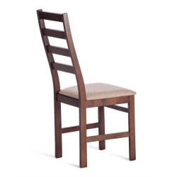 Стул ROSARIO Многослойная фанера, 39 х 39 х 99 см, Cappuchino, ткань бежевая (Ford William 7)