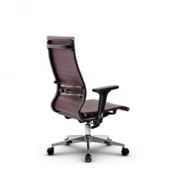 Кресло офисное МЕТТА Комплект 10/2D, Основание 17834 Комплект 3 Бордовое