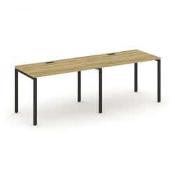 Рабочая станция на 2 места CONCEPT CN.ORS-002 Дуб Винченцо Черный