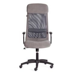 Кресло PROFIT (мп) PROFIT (мп) флок/ткань, серый, 29/W-12