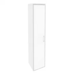 Шкаф высокий узкий левый ONIX O.SU-1.10R(L) white Белый Бриллиант