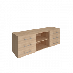 Тумба модульная трехсекционная YALTA LT-TS 3.1 Акация Лорка