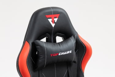 Кресло спортивное TopChairs Wyvern черно-красный