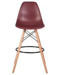 Стул барный DOBRIN DSW BAR (ножки светлый бук, цвет сливовый (R-13)) 2 шт