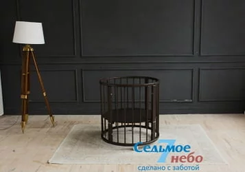 Кровать-трансформер 6-в-1 Merry Happy 01 Венге