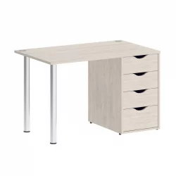 Стол письменный ХОМЕ ОФФИCЕ ВР.СП-3-118.4 Денвер Светлый / HOME OFFICE VR.SP-3-118.4