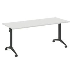 Стол складной мобильный КС-Пулл КС.М-5.7 Белый Бриллиант/Антрацит / X-Pull X.M-5.7