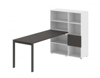 Рабочая станция ЕДИС ЕУРСТ 1117 Мокко Мокко Белый / EDIS EURST