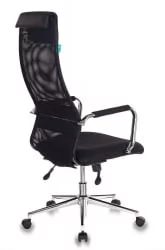 Кресло руководителя Бюрократ KB-9N/BLACK Черное TW-01 TW-11