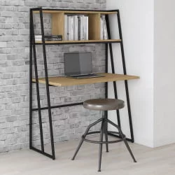 Стол компьютерный LOFTIS LCD 1160 Дуб Бофорд/Черный