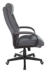 Кресло руководителя Бюрократ CH-824 Fabric серый Alfa 44