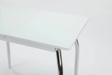 Обеденный стол Аспен СТ (6195) стекло Белое  цвет БЛ