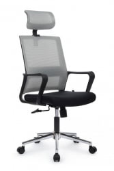 Кресло Mint RCH M1029HBE Серый/Черный