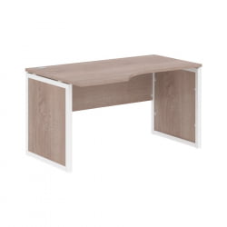 Стол письменный левый XTEN-QP XQPCET 149 L Дуб Сонома Белый