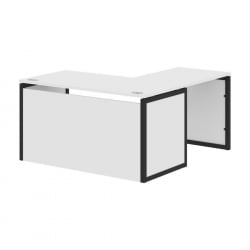 Стол письменный угловой левый XTEN-QP XQPCT 1415H L Белый Антрацит