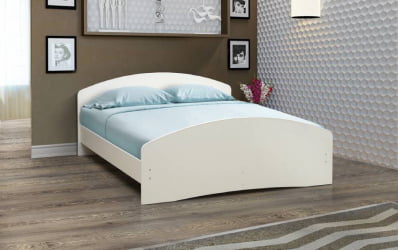 Кровать на уголках №2 1600*1900 Итальянский орех