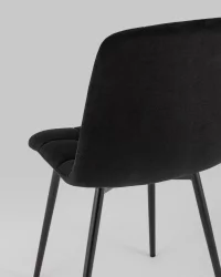 Стул Oliver велюр Черный