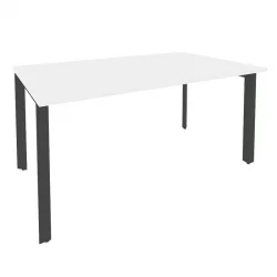 Стол переговорный (1 столешница) ONIX O.MP-PRG-1.4 Белый Бриллиант/Антрацит