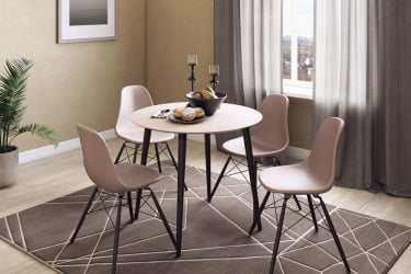 Стол обеденный Сканди 2 Серый-венге