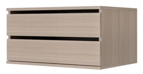 Тумба с 2 ящиками Хит-Т-17 Дуб млечный