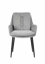 Кресло Саманта рогожка Светло-серый