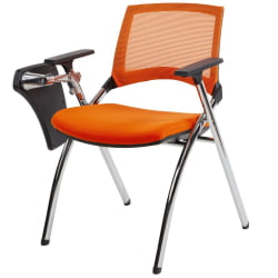 Комплект офисных кресел CHAIRMAN CH890 с пюпитром 2 шт Оранжевый