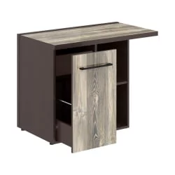 Тумба приставная MCRT 1055L Дуб Базель/Венге Магия