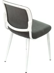 Стулья для кухни Бюрократ KF-8W white Серый 2 шт.