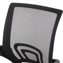 Кресло CROMEX (КРОМЕКС) Top CH-695 сетка/ткань TW черное