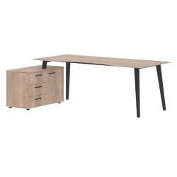 Письменный стол с полками и ящиками JAY JCT 2013 L Дуб Каньон