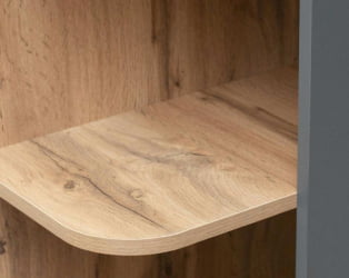 Стеллаж Монако 902.17 Дуб Вотан Графит