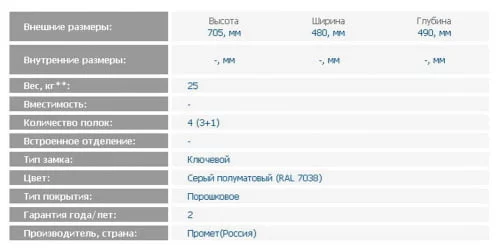 Тумба мобильная BFC-70/4