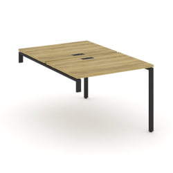 Двойной стол-надставка на опорную тумбу CONCEPT CN.DSN-001 Кобо Черный