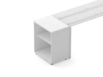 Тумба открытая Deka 9.01.06 Белый