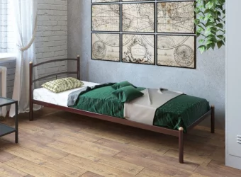 Кровать Хостел 90х190 Черный