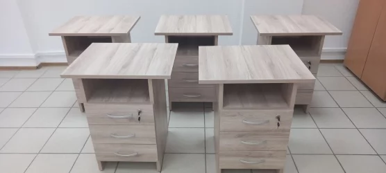 Тумба приставная с замком Альфа 64.60 Дуб Кронберг