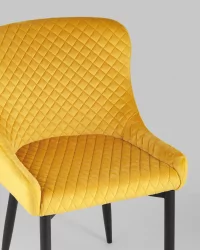 Стул мягкий Ститч велюр  (Оранжевый)